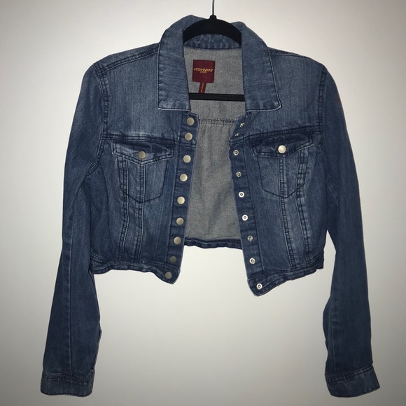 Cute Short Denim Jacket - Picture 1 of 3